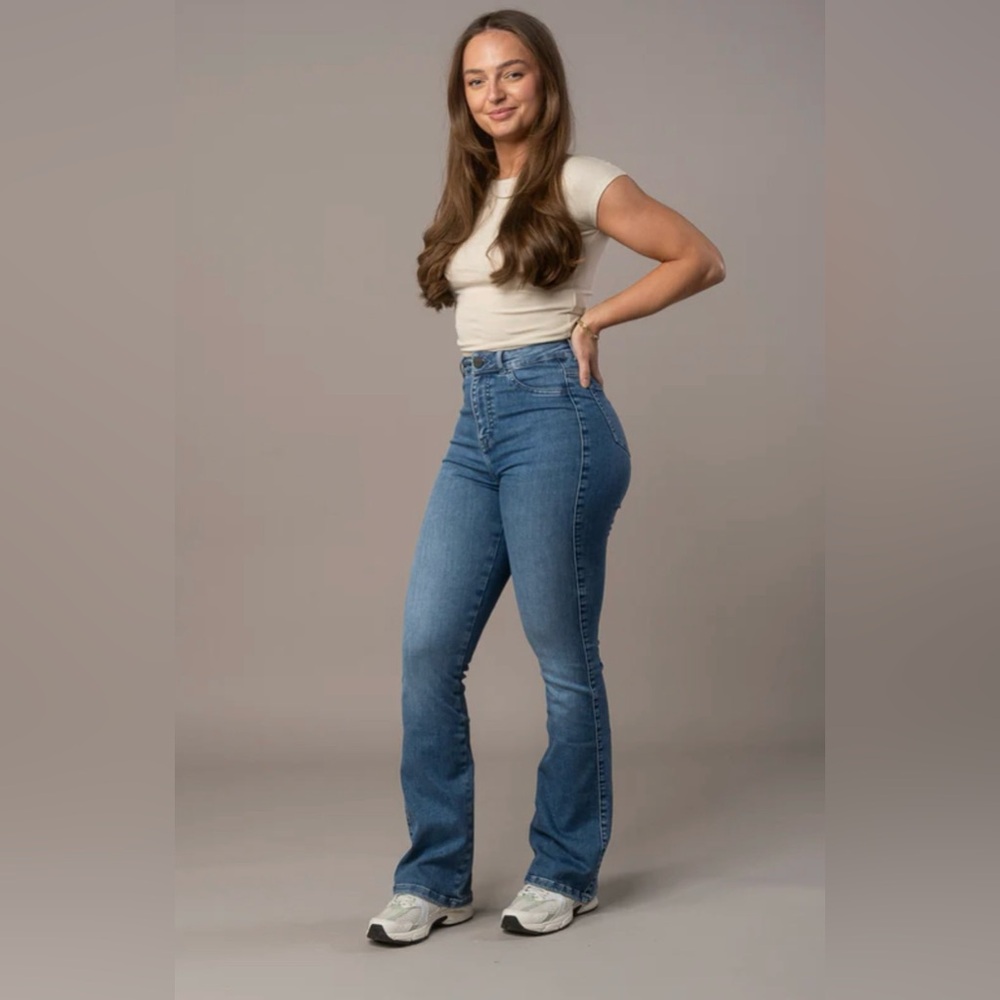 FITJEANS Blue Flare & Wide Leg Jeans